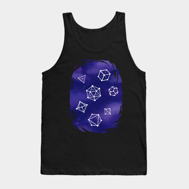 Polyhedral Constellations Tank Top by Mertalou